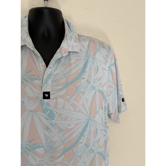 Bad Birdie Day Pass Golf Polo Shirt Performance Stretch Performance, M - Picture 6 of 10